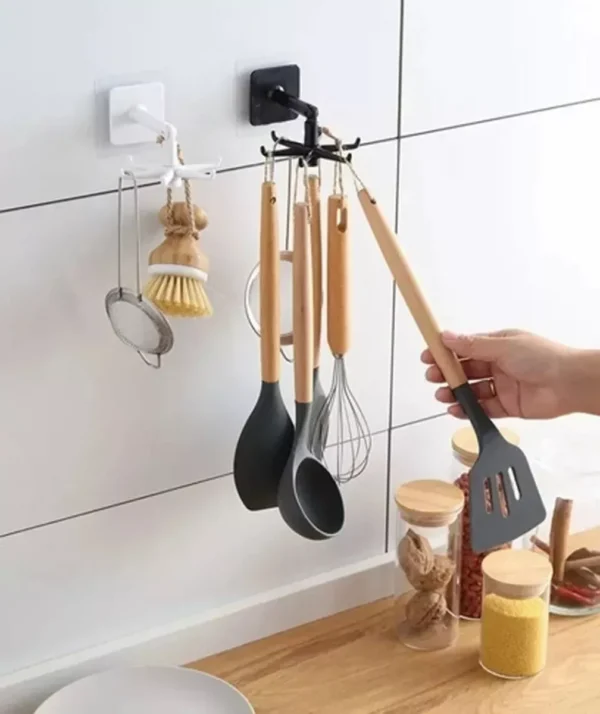 Set x2 Gancho Giratorio Para Cocina - Imagen 7