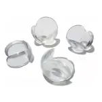 Set x8 esquineros transparentes de silicona para proteger bebés de bordes filosos.
