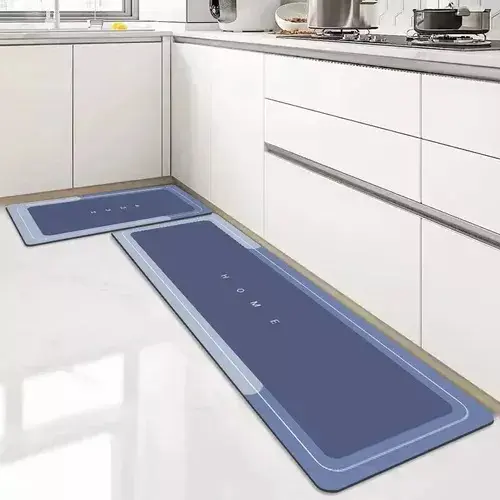 Tapete Alfombra Cocina Absorbente Y Antideslizante Juego X2