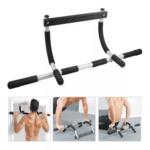 Barra para abdominales en marco de puerta: perfecta para dominadas, flexiones y fondos.
