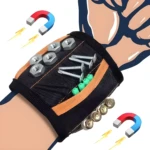 Brazalete magnético para herramientas con tornillos, tuercas y más.