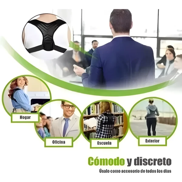 Corrector de Postura Unisex – Alivio y Mejora de la Postura - Imagen 7