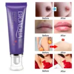Crema Bioaqua para aclarar pezones, labios y axilas, mejora la pigmentación.