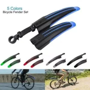 Guardabarros para bicicleta, delantero y trasero, 5 colores disponibles, perfectos para ciclismo.