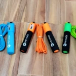 Lazo contador Miyagi azul, naranja y verde, saltar la cuerda con medidor.