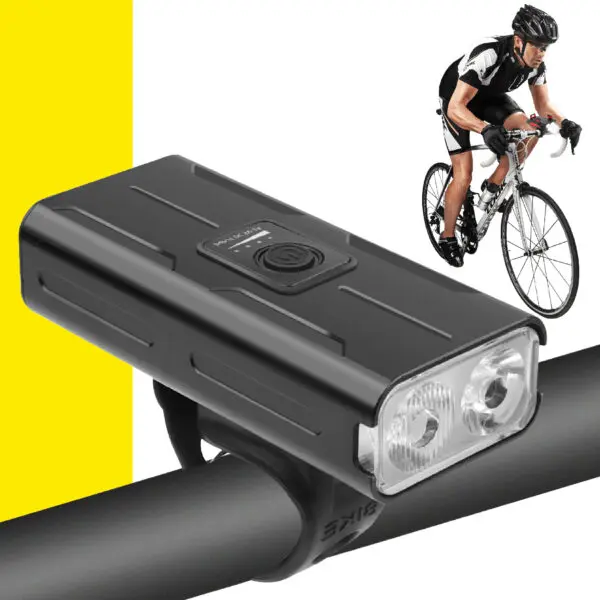 Linterna Para Bicicleta 6 Modos De Luz Led Recargable