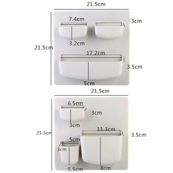 Set x2 Estante De Pared De Pasta - Imagen 8