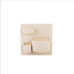 Set x2 Estante De Pared De Pasta - Imagen 3