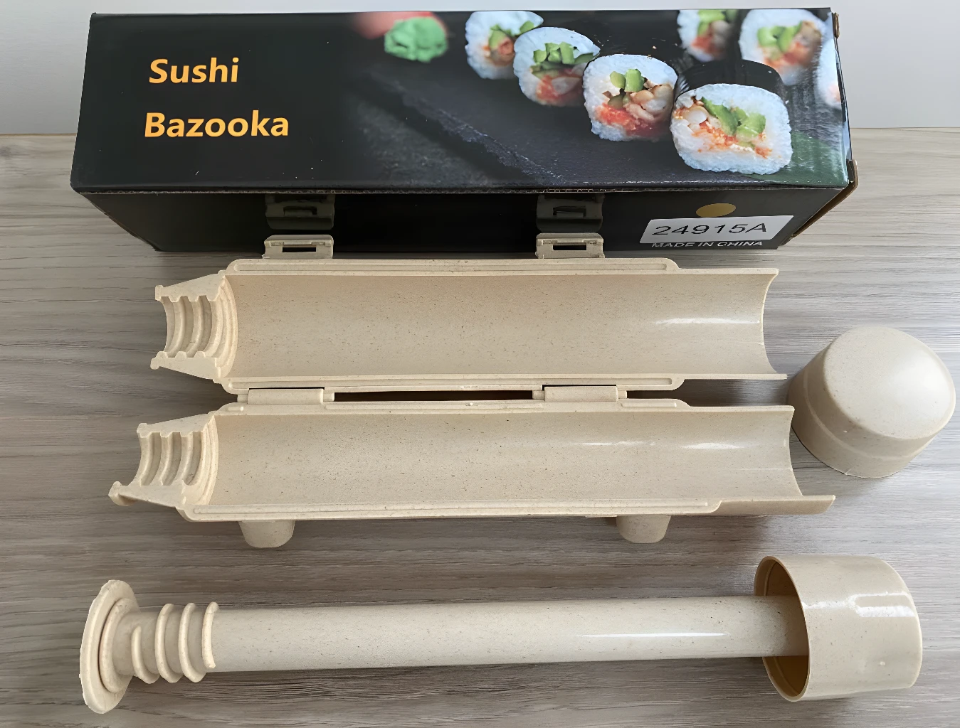 Set x2 máquina para hacer sushi, molde para enrollar.