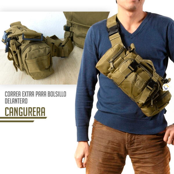 Morral Militar Grande 56 Litros Táctico Asalto Camping - Imagen 5