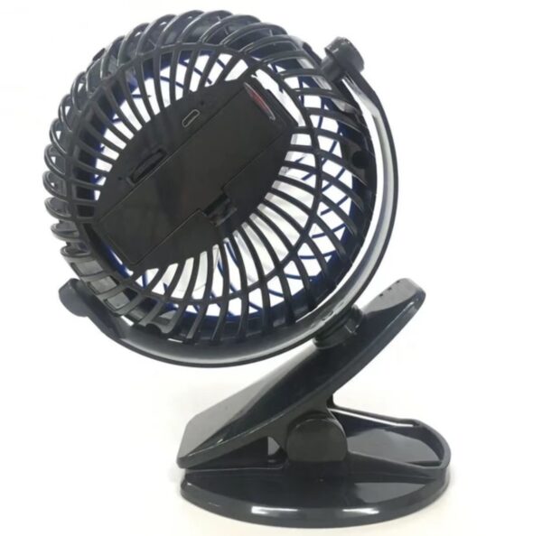 Ventilador Portátil Con Clip Carro 12V Usb - Imagen 4