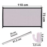 Malla De Seguridad Para Mascotas Y Bebes (110 x 73 cm) - Imagen 2