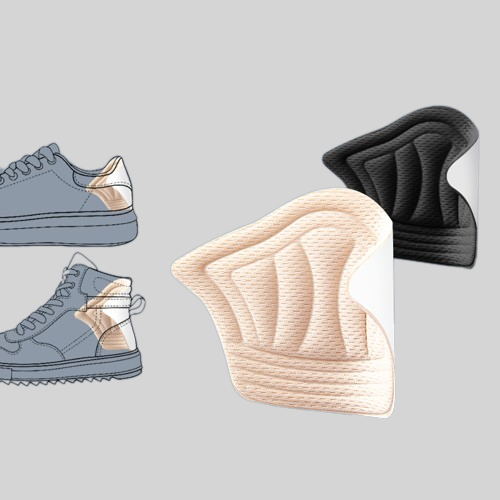 Set x2 pares plantillas ortopédicas para comodidad y soporte al caminar.