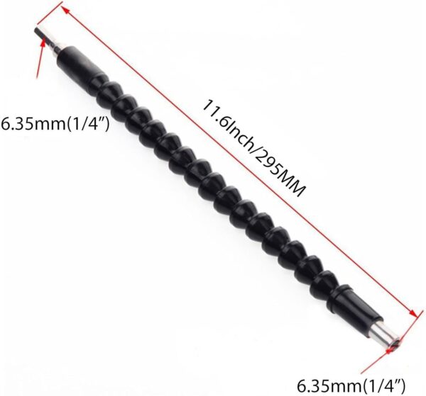 Set x2 Extensión Flexible Para Taladro - Imagen 9