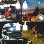 Bombillo LED Solar Recargable: Camping, emergencias, pesca y arreglos de auto bajo las estrellas.