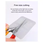 Set x100 malla desechable para drenaje: se corta a medida con tijeras para adaptarse a cualquier desagüe.