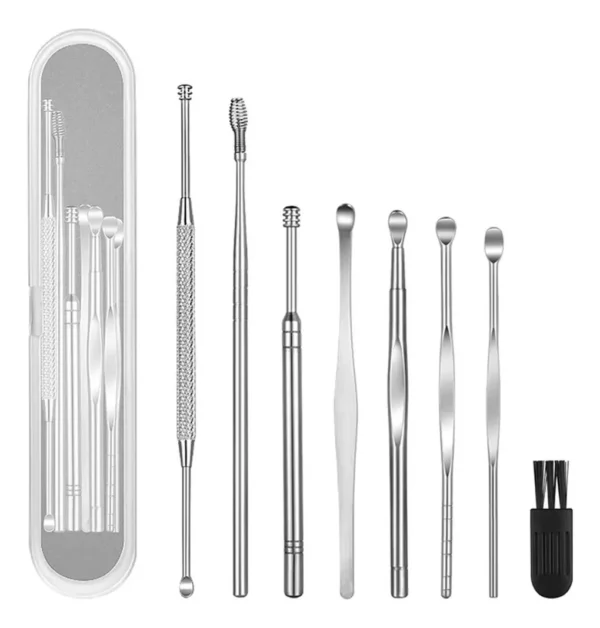 Kit Limpieza Oídos Extractor 10 Piezas