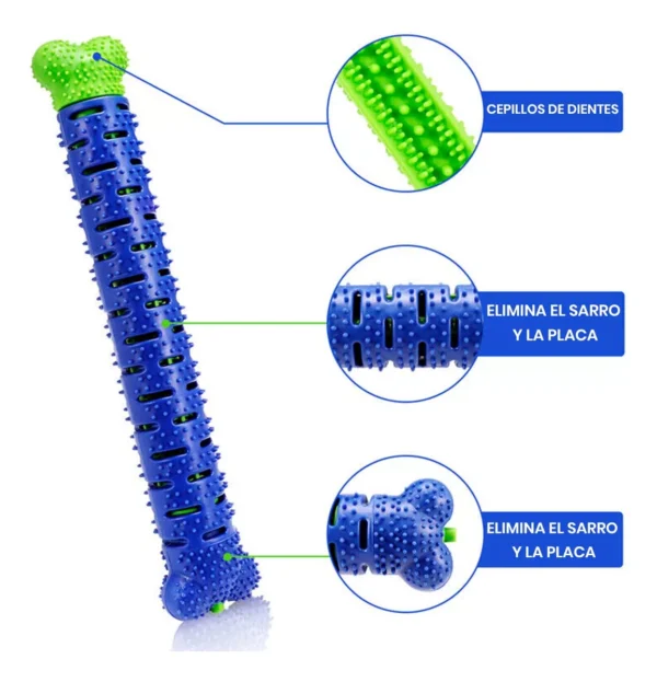 Set x2 Hueso Cepillo Para Mascotas - Imagen 10