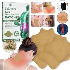 Set x20 Parches Herbales de Calor para alivio de dolor de espalda y cuello.