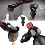 Set x2 boquilla dispensador vino para botella, vierte sin derrames.
