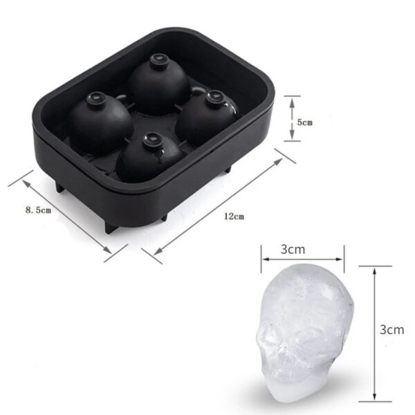 Molde Calavera Hielera Drop - Imagen 7
