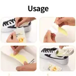 Set x20 parches eliminadores de olor de zapato: instrucciones de uso, cómo colocar plantilla desodorante en tenis.