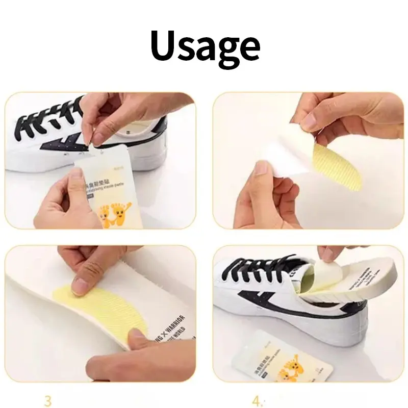 Set x20 parches eliminadores de olor de zapato: instrucciones de uso, cómo colocar plantilla desodorante en tenis.