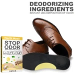 Parches eliminadores de olor para zapatos North Moon, absorben sudor y neutralizan olores.