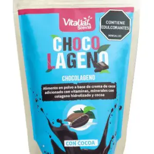 Bolsa de Chocolágeno Vitalia Stevia con Cocoa, 250 gr.