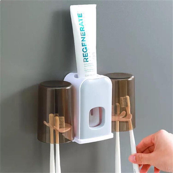 Soporte Doble Para Cepillos Dispensador - Imagen 10