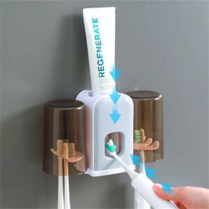 Soporte Doble Para Cepillos Dispensador - Imagen 3