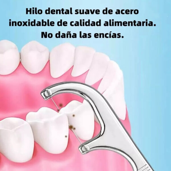 Kit De Limpieza Dental Palillo De Acero - Imagen 2