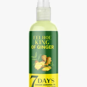 Spray capilar Eelhoe King of Ginger 7 Days con aceite de jengibre para crecimiento del cabello.