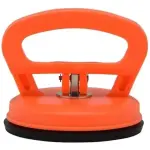 Set x2 extractor de abolladuras con ventosa y mango naranja para reparar golpes en autos.