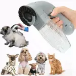 Cepillo aspiradora quita pelo para mascotas: un removedor de pelusa eléctrico y fácil de usar.