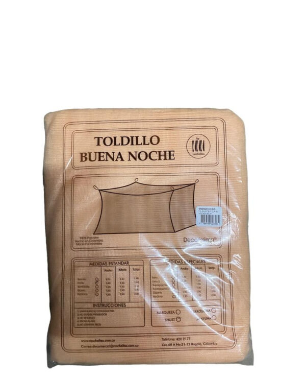 Toldillo Mosquitero Para Cama - Imagen 2