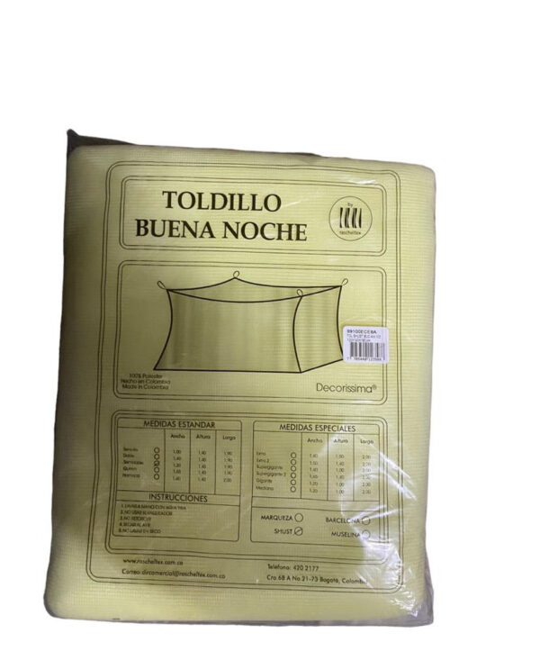 Toldillo Mosquitero Para Cama - Imagen 6