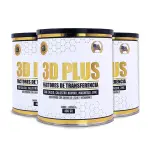3D Plus Factores de Transferencia con Calcio y Calostro, sabor vainilla.