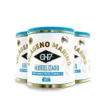 Colágeno Hidrolizado Marino CH7 Uva 400g con Flor de Jamaica, Biotina, Vitamina E y C