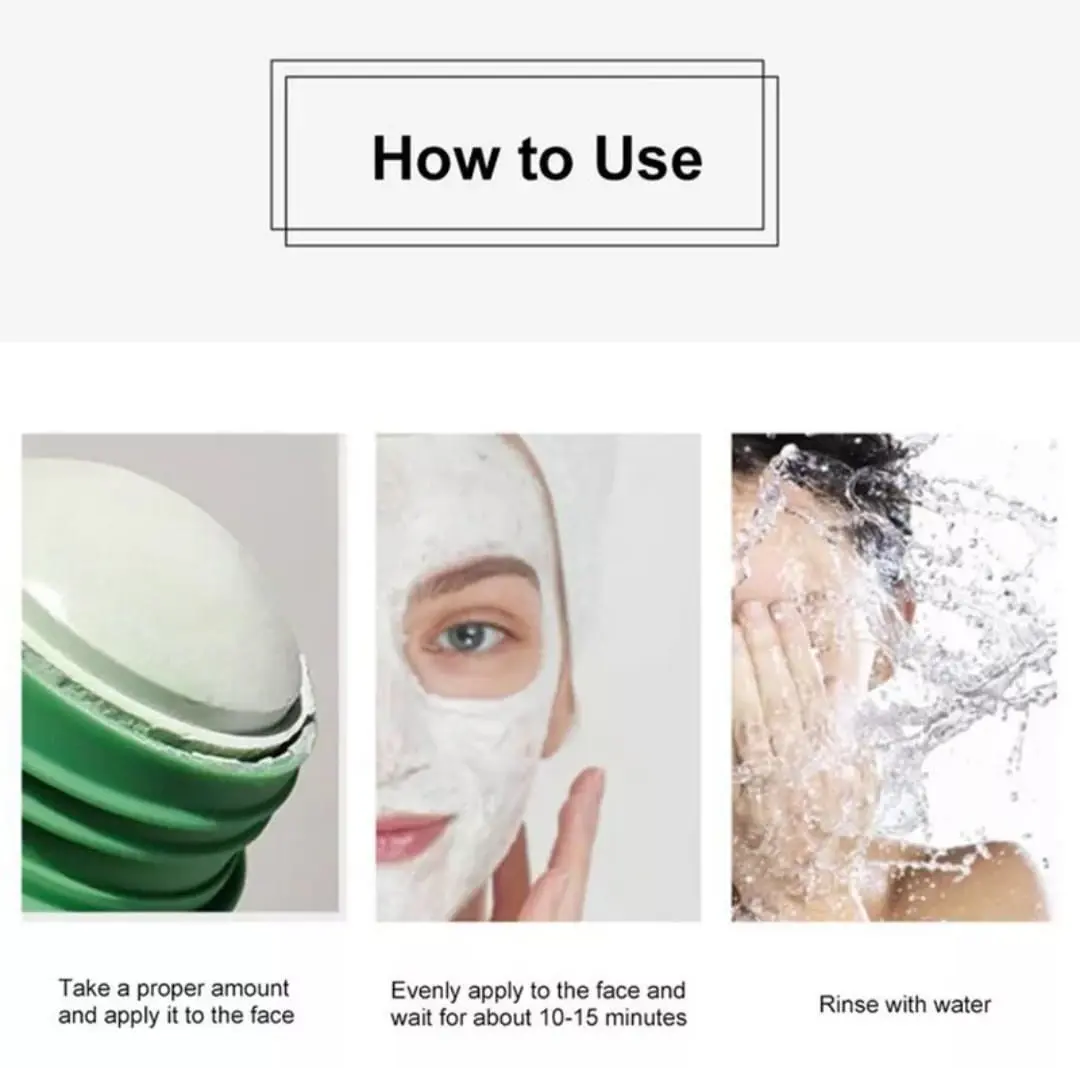 Green Mask Stick: cómo aplicarlo, dejar actuar y enjuagar.