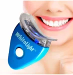 Blanqueador dental White Light azul, dispositivo LED para dientes blancos y brillantes.