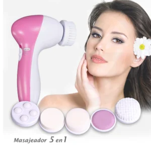 Cepillo Masajeador Facial 5 En 1