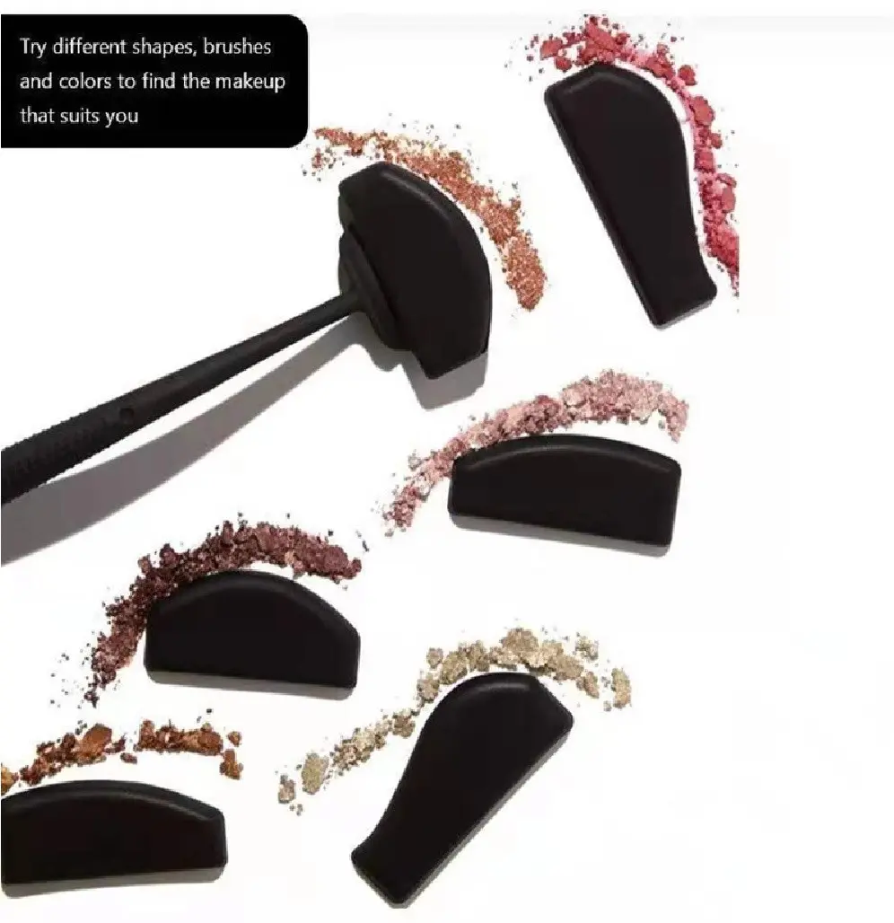 Kit de plantillas para sombra de ojos: 6 formas para looks profesionales.