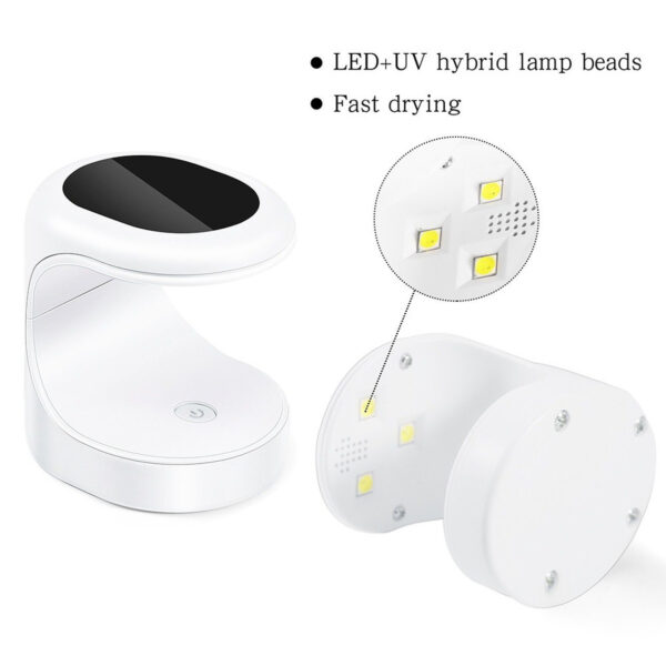 Mini Lámpara De Uñas Led Uv 16W Secador - Imagen 5