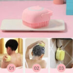 Cepillo Corporal Baño Silicona Suave - Imagen 1