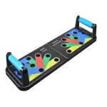 Push Up Soporte de Flexiones Profesional con manijas azules para entrenar espalda, pecho y tríceps.