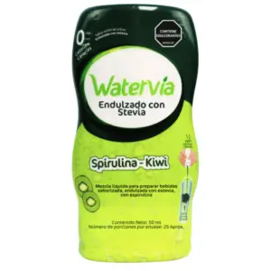 Gotas Fitness Sabor Espirulina Kiwi, endulzado con stevia, 0 calorías.