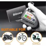Kit de seguridad para moto: candado manillar y freno disco con alarma Bibowa para motocicleta, bicicleta y bici eléctrica.