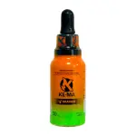 Drenador Ke-Ma 30ml homeopático oficial con gotero, naranja y verde.