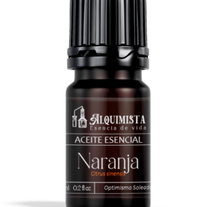 Aceite esencial de naranja 100% pura de Alquimista, 0.2 fl oz.